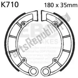 Here you can order the shoe brake k710 from EBC, with part number EBCK710: