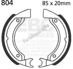 Here you can order the shoe brake 804 from EBC, with part number EBC804:
