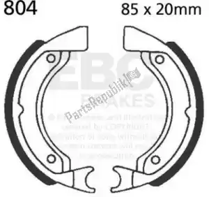 EBC EBC804 shoe brake 804 - Bottom side