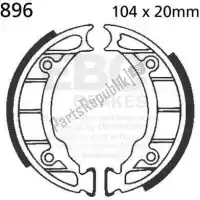 EBC896, EBC, Shoe brake 896    , New