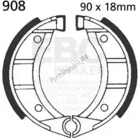 EBC908, EBC, Zapata de freno 908    , Nuevo