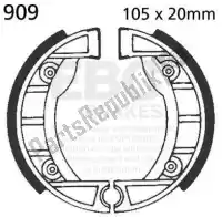 EBC909, EBC, Shoe brake 909    , New