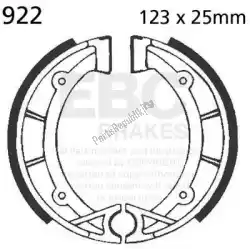 Here you can order the shoe brake 922 from EBC, with part number EBC922: