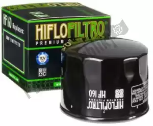 HIFLO HF160 oil filter - Bottom side