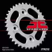 JTR021234, JT Sprockets, Ktw posteriore in acciaio 34t, 420    , Nuovo