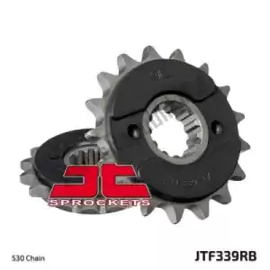 JT SPROCKETS JTF033918R ktw dianteiro 18t rb, 530 - Lado inferior