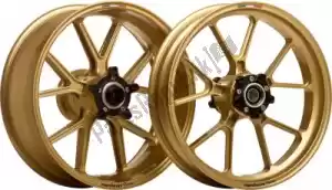 MARCHESINI 30106256 wiel kit 5.5x17 m10rs kompe alu gold - Onderkant