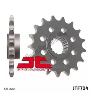 JT SPROCKETS JTF070416 ktw delantero 16t, 525 - Lado inferior