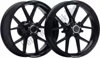 30050212, Marchesini, Wiel kit 3.5x17 m10rs corse magn black    , Nieuw