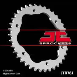 Aquí puede pedir ktw trasero acero 39t, 525 de JT Sprockets , con el número de pieza JTR076139: