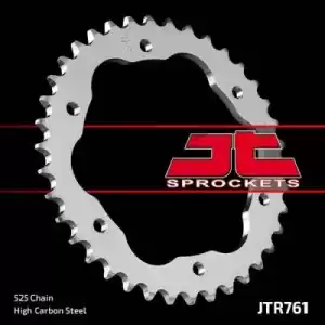 JT SPROCKETS JTR076139 ktw trasero acero 39t, 525 - Lado inferior