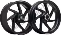 30872103, Marchesini, Kit de rodas 3.5x17 m7rs genesi alu preto fosco    , Novo