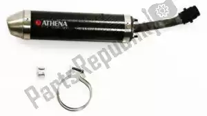 ATHENA S410485303021 silenziatore di scarico sv athena - Il fondo