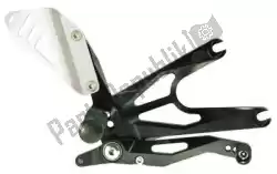 Here you can order the footrest rearset factor-x, black from Gilles, with part number 31164012: