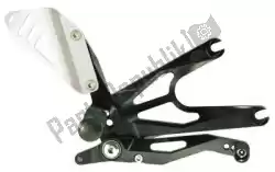 voetsteun rearset factor-x, black van Gilles, met onderdeel nummer 31180222, bestel je hier online: