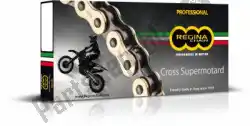 Here you can order the chain kit chain 520 135 rx3 116l g&b & sprockets from Regina, with part number 39807151802: