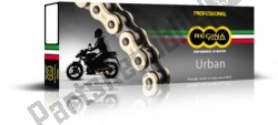 Here you can order the chain kit chain 428 126 ort2 128l g&b & sprockets from Regina, with part number 39801013241: