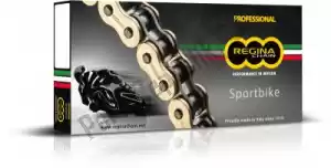 REGINA 39801589411 ketting kit chain 520 135 zrp 118l g&b & sprockets - Onderkant