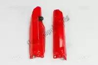 HO04611070, UFO, Bs vv fodero forcella prot+avviamento rapido honda rosso 070    , Nuovo