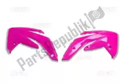 Here you can order the radiator cover, neon pink from UFO, with part number HO04619P: