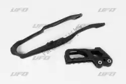Here you can order the chain slider and roller kit, black from UFO, with part number HO04631001: