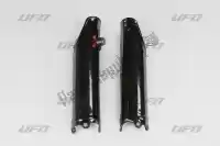 HO04642001, UFO, Bs vv curseur de fourche prot+démarreur rapide honda noir    , Nouveau