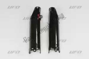 UFO HO04642001 bs vv fork slider prot + quick starter honda black - Lado inferior