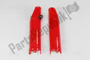 UFO HO04642070 bs vv fork slider prot+quick starter honda red 070 - Onderkant