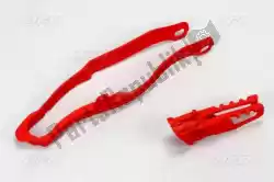 Ici, vous pouvez commander le kit guide-chaîne et curseur de bras oscillant, rouge auprès de UFO , avec le numéro de pièce HO04665070: