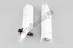 Here you can order the bs vv fork slider prot+quick starter honda white 0.. From UFO, with part number HO04671041: