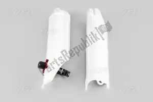 UFO HO04671041 bs vv fork slider prot+quick starter honda white 0.. - Bottom side