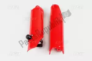 UFO HO04671070 bs vv fork slider prot + quick starter honda red 070 - Lado inferior