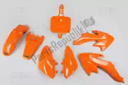Qui puoi ordinare set plastica honda arancione 127 da UFO , con numero parte HO36004127: