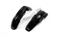 HOFK106001, UFO, Kit garde-boue honda noir    , Nouveau