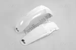 UFO HOFK105041 kit fender honda branco - Lado inferior