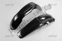 Ici, vous pouvez commander le kit garde-boue honda noir auprès de UFO , avec le numéro de pièce HOFK107001: