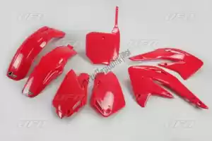 UFO HOKIT109E070 set plastic honda red - Bottom side