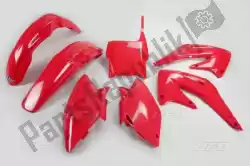 Tutaj możesz zamówić ustaw plastikow? Hond? Czerwon? Od UFO , z numerem części HOKIT107E070: