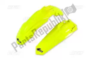 UFO HOFK119DFLU kit parafango honda giallo neon - Il fondo