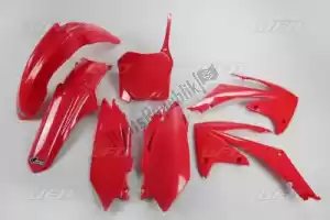 UFO HOKIT113E070 conjunto plastico honda rojo - Lado inferior