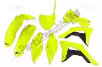 HOKIT123DFLU, UFO, Kit carrosserie complet, jaune fluo    , Nouveau