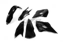 Qui puoi ordinare set plastica husqvarna nera da UFO , con numero parte HUKIT615001: