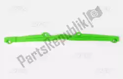 Here you can order the bs kt swingarm chain slider kawasaki green from UFO, with part number KA03703026: