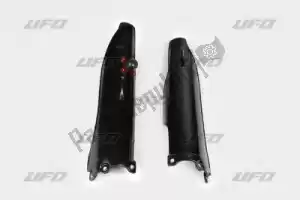 UFO KA03775001 bs vv fork slider prot+quick starter kawasaki blac.. - Onderkant