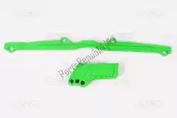 Here you can order the bs kt chain guide&swingarm chain slid kawa green from UFO, with part number KA03793026: