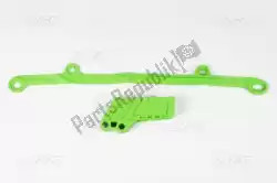 Ici, vous pouvez commander le kit guide-chaîne et curseur de bras oscillant, vert auprès de UFO , avec le numéro de pièce KA03794026: