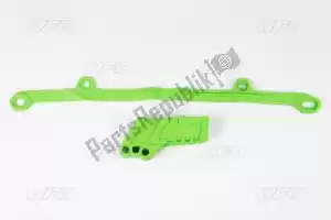 UFO KA03794026 kit guide-chaîne et curseur de bras oscillant, vert - La partie au fond