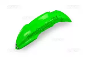 UFO KA04726AFLU front fender, neon green - Bottom side