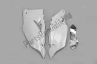 KA4752047, UFO, Panel set side panels kawasaki white    , New