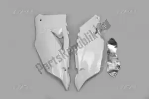 UFO KA4752047 panel set side panels kawasaki white - Bottom side
